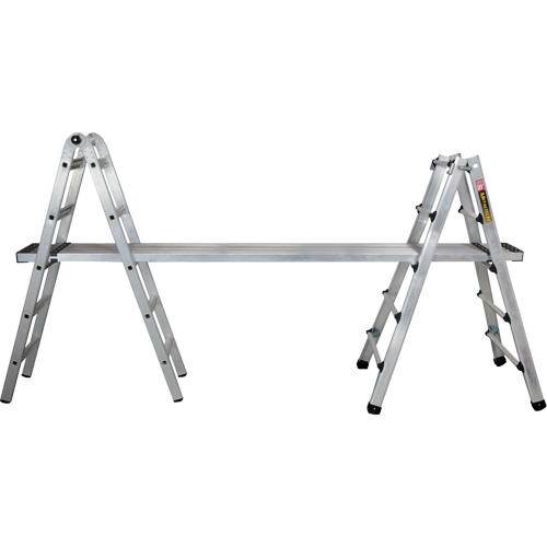 Telescoping Multi-Position Ladder, Aluminum, 300 lbs., CSA Grade 1A Duraquip Inc