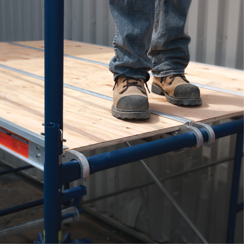 Complete Scaffold Tower with Casters, 69-1/2" D x 178" H Duraquip Inc