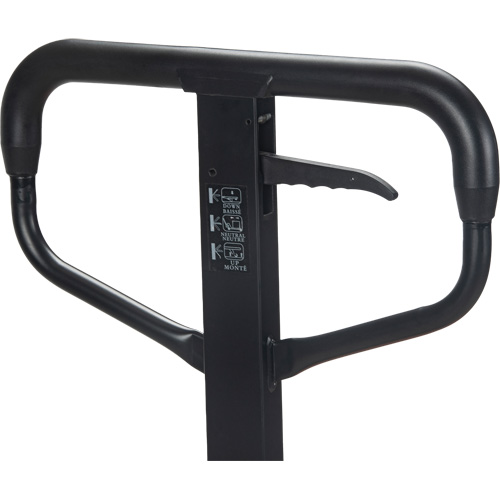 Low Profile Hydraulic Pallet Trucks, 48" L x 20.5" W, 3300 lbs. Cap. Duraquip Inc