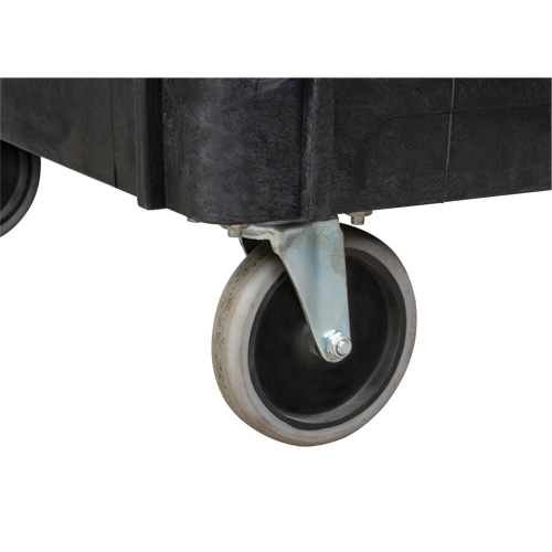 Utility Cart, 2 Tiers, 25-5/8" x 33-1/2" x 43-3/4", 550 lbs. Capacity Duraquip Inc