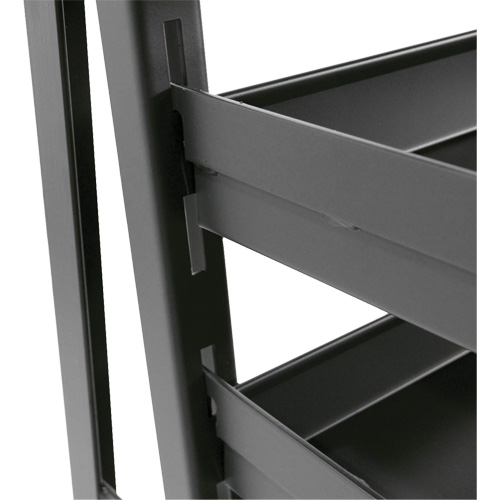 Single-Sided Heavy Duty A-Frame Cart with 6 Trays, 38" x 25" x 63", 2500 lbs. Capacity Duraquip Inc