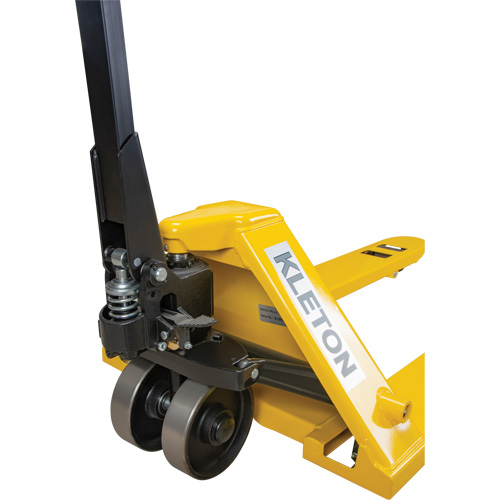 Transpalette &agrave; roues en acier, Acier, 48" lo x 27" la, Capacit&eacute; 5500 lb Duraquip Inc