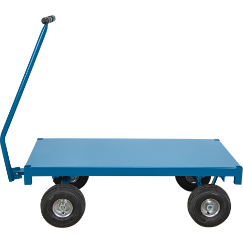 Outdoor Platform Wagon Truck, 30" W x 60" L, 1000 lbs. Capacity Duraquip Inc