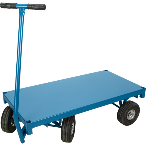 Outdoor Platform Wagon Truck, 30" W x 60" L, 1000 lbs. Capacity Duraquip Inc