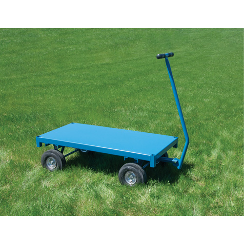 Outdoor Platform Wagon Truck, 30" W x 60" L, 1000 lbs. Capacity Duraquip Inc