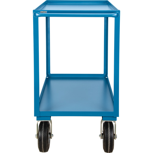 Outdoor Shelf Cart, 2 Tiers, 24" W x 39" H x 51" D, 1200 lbs. Capacity Duraquip Inc