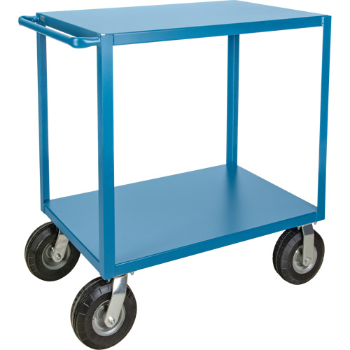  Chariot &agrave; tablettes pour l'ext&eacute;rieur, 2 Tiers, 24" la x 39" h x 51" p, Capacit&eacute; 1200 lb Duraquip Inc