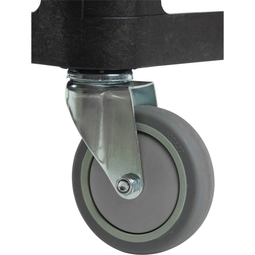 Chariot utilitaire avec tablette plate, 3 tiers, 18-1/8" x 37-3/8" x 27-3/4", Capacit&eacute; 330 lb Duraquip Inc