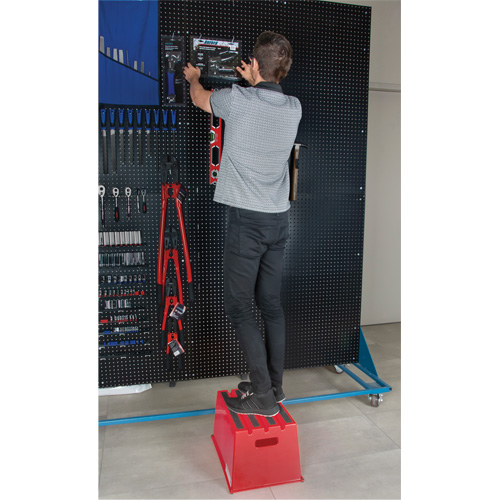 Escabeau industriel, 20-7/8" x 12-3/16" x Hauteur 12" Duraquip Inc