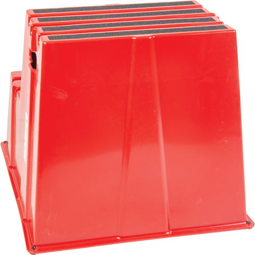 Escabeau industriel, 2 marches, 26" x 22-7/16" x Hauteur 19-11/16" Duraquip Inc