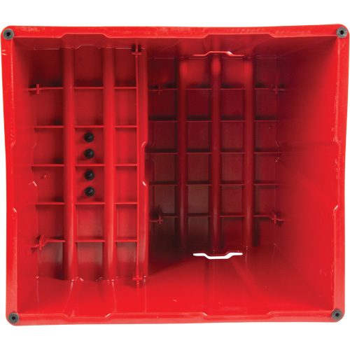 Escabeau industriel, 2 marches, 26" x 22-7/16" x Hauteur 19-11/16" Duraquip Inc