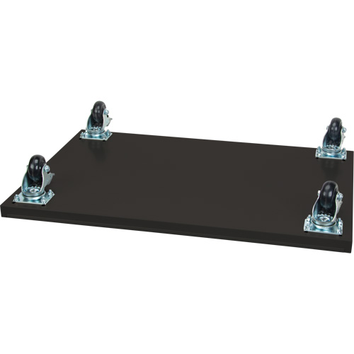 Socle roulant pour armoire, 24" la x 36" p x 1,375" h, Capacit&eacute; de 1000 lb Duraquip Inc