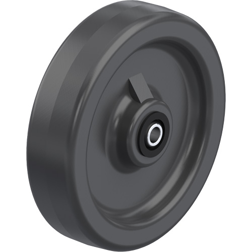 Solid Black Phenolic Wheels Duraquip Inc