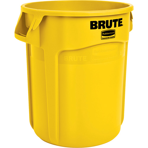 Round Brute&reg; Containers, Polyethylene, 20 US gal. Duraquip Inc
