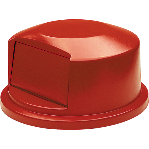 Round Brute&reg; Tops, Dome Lid, Plastic/Polyethylene, Fits Container Size: 24" Dia. Duraquip Inc