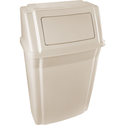 Contenants Slim Jim profil&eacute;s, Couvercle &agrave; battant, Plastique, Convient aux contenants 19-1/2" x 12" Duraquip Inc
