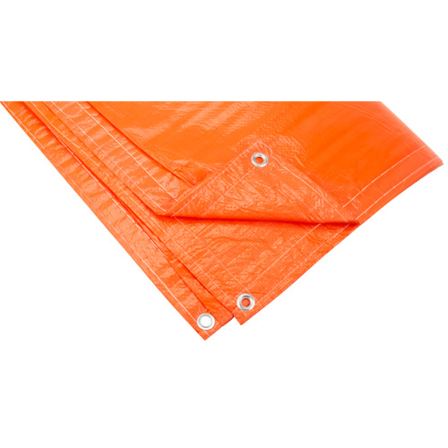 B&acirc;ches isol&eacute;es, Poly&eacute;thyl&egrave;ne, Orange, 20' x 12' x 8 mils Duraquip Inc