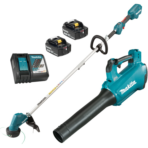18V LXT Brushless Line Trimmer & Turbo Blower Combo Kit, 13", Battery Powered, 18 V Duraquip Inc
