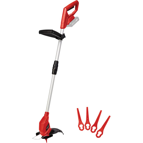 Coupe-bordures t&eacute;lescopique sans fil &agrave; lame de 10" (outil seulement), 9,5", &agrave; pile, 18 V Duraquip Inc