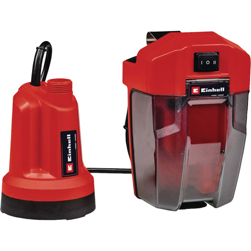 Pompe submersible pour eau propre sans fil (outil seulement), 18 V, 1188 gal./h Duraquip Inc