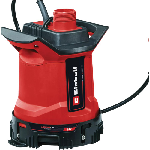 Pompe submersible pour eau propre et sale sans fil (outil seulement), 18 V, 1849 gal./h Duraquip Inc