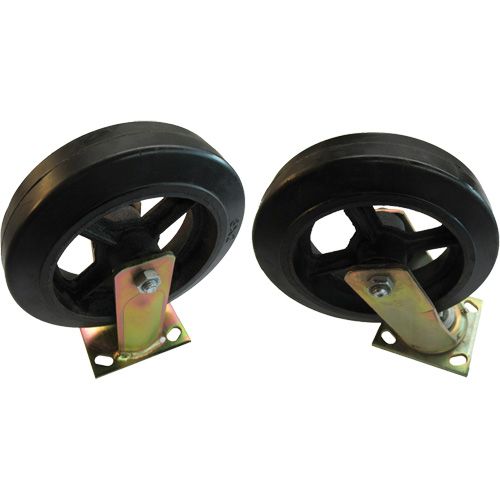 Conteneurs autobasculeurs en acier - ensemble de roulettes pour conteneurs Duraquip Inc