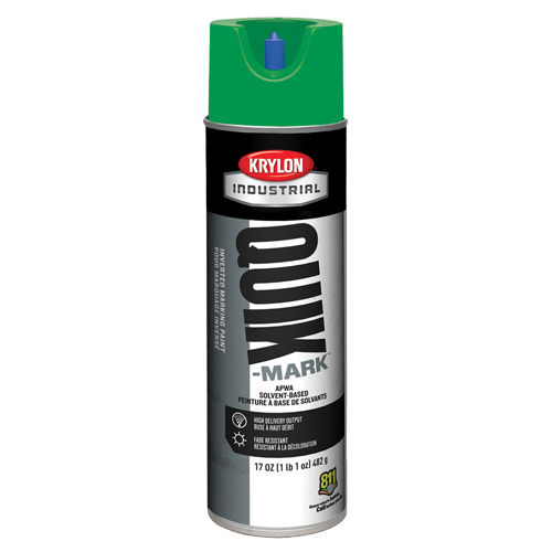 Peinture de marquage industrielle invers&eacute;e &agrave; base de solvant Quik-Mark, 17 oz, Canette a&eacute;rosol Duraquip Inc