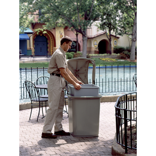 Untouchable&reg; Containers, Polyethylene, 35 US gal. Duraquip Inc