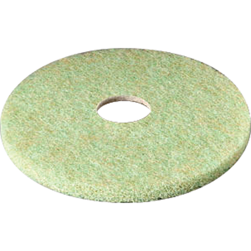 5000 Topline Pre-Burnish Pad, 17", Burnishing/Cleaning/Scrubbing, Brown/Green Duraquip Inc