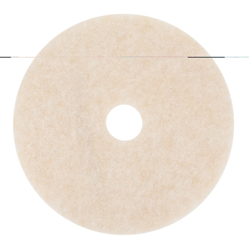 TopLine Speed Floor Pad, 20", Burnishing, Beige Duraquip Inc