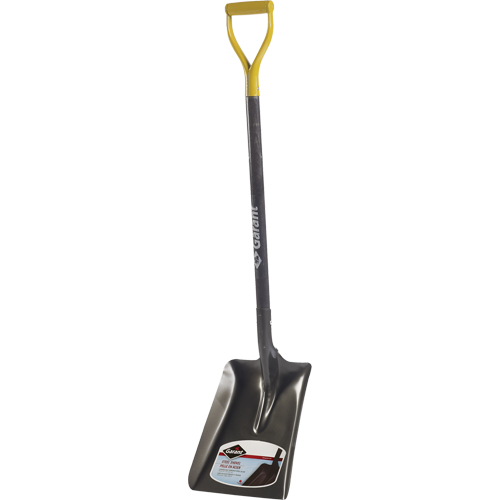 Alpine All-Purpose Square Point Shovel, Ashwood, Steel Blade, D-Grip Handle, 34-3/4" Long Duraquip Inc