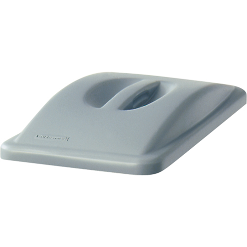 Dessus &agrave; poign&eacute;e Slim Jim, Couvercle plat, Plastique, Convient aux contenants 20-3/8" x 11-5/16" Duraquip Inc