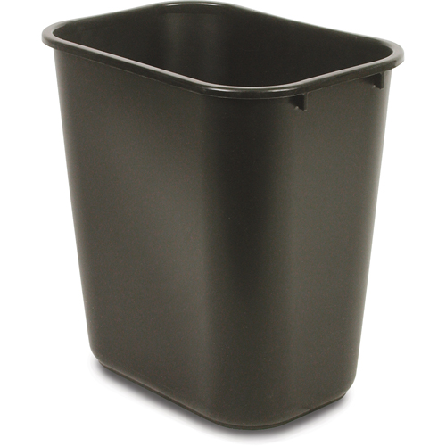Soft Wastebasket, 28 Quarts, Plastic Duraquip Inc