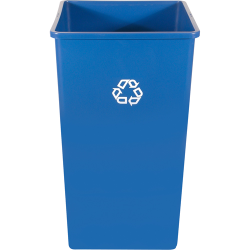 Recycling Station Container , Bulk, Plastic, 35 US gal. Duraquip Inc