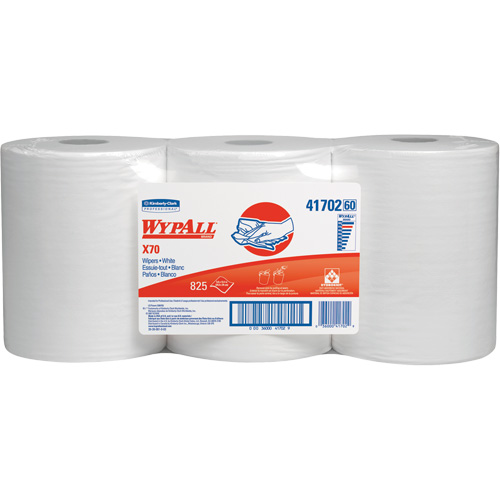 WypAll&reg; X70 Premium Industrial Cloths, Heavy-Duty, 13-2/5" L x 9-4/5" W Duraquip Inc