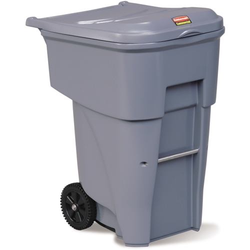 Brute&reg; Roll Out Containers, Polyethylene, 95 US gal. Duraquip Inc