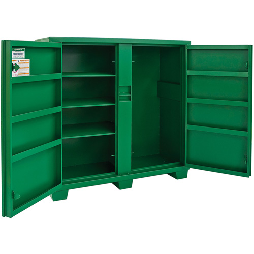 Utility Cabinet, Steel, Green Duraquip Inc