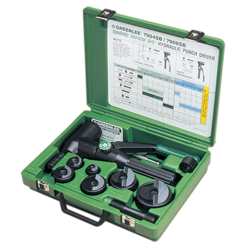 Quick Draw 90&reg; Hydraulic Knockout Kit with SlugBuster&reg; Punches Duraquip Inc