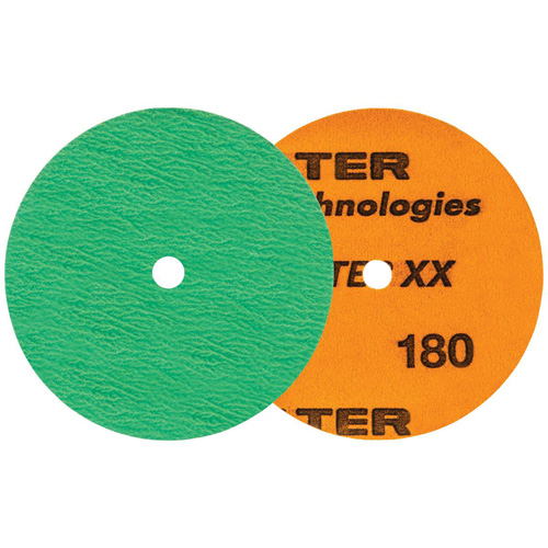 Disque de ponçage QUICK-STEP XX, dia 4-1/2", Grain 180, C&eacute;ramique Duraquip Inc