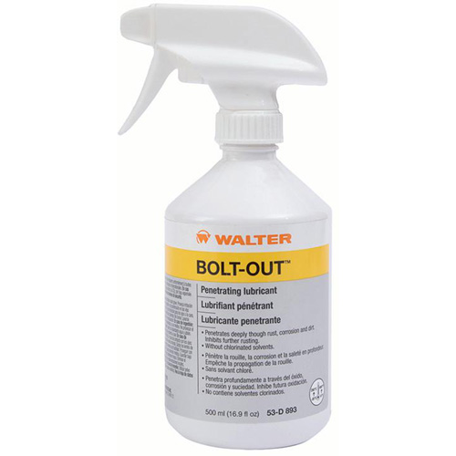 Pulv&eacute;risateur &agrave; main reremplissable vide pour BOLT-OUT, Ronde, 500 ml, Plastique Duraquip Inc