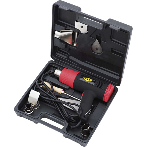 SPT270 10-Piece Heat Gun Kit, 2 Speed, 700°F - 925°F (375°C - 495°C) Duraquip Inc