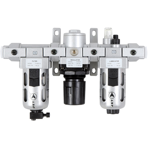AFRLMI38 3-Piece Intermediate Air Filter, Regulator & Lubricator, 3/8" NPT Duraquip Inc