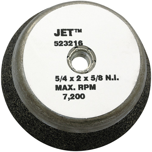 Resin Bond Cup Wheel, 5" x 2", 5/8"-11NC Arbor, Type 11 Duraquip Inc