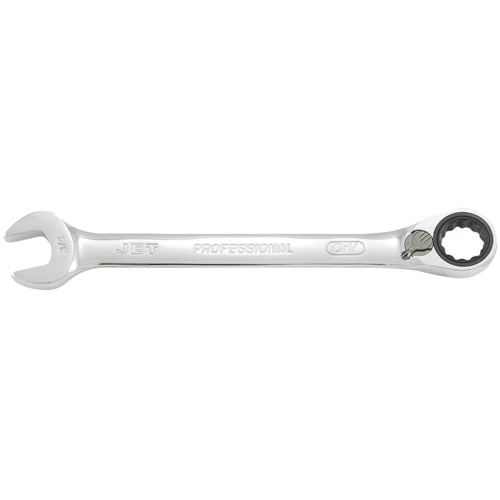 Long Pattern Reversible Ratcheting Combination Wrench, 5/16", Chrome Finish Duraquip Inc