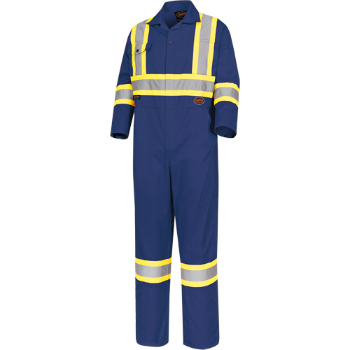 5516 Coveralls, 42, Navy Blue Duraquip Inc