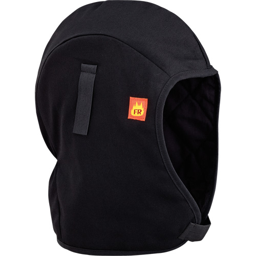 564A Doublure matelass&eacute;e FR pour casque, Noir, Coton Duraquip Inc