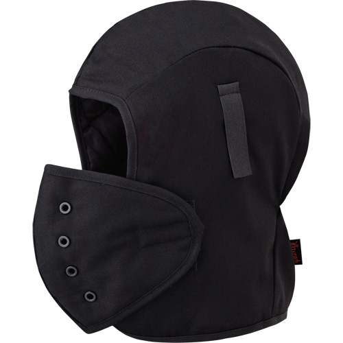 566A Doublure matelass&eacute;e FR pour casque, Noir, Coton Duraquip Inc