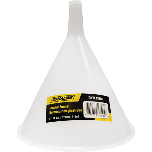 Entonnoir &agrave; usages multiples sans filtre, Poly&eacute;thyl&egrave;ne, Capacit&eacute; 0.4 l Duraquip Inc