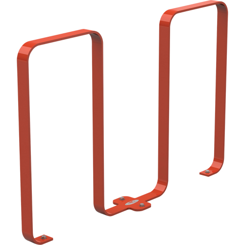 The Linguini Bike Racks, Steel, 5 Bike Capacity Duraquip Inc
