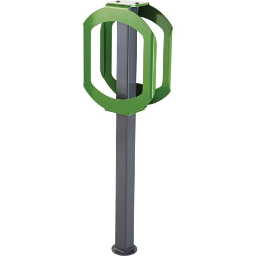 Bike Stop Bike Racks, Steel, 2 Bike Capacity Duraquip Inc